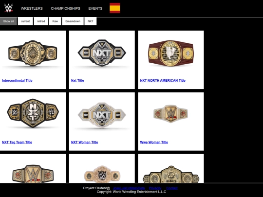 Campeonatos_ENG screenshot