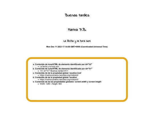 modulo3 screenshot
