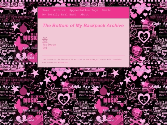 archive screenshot