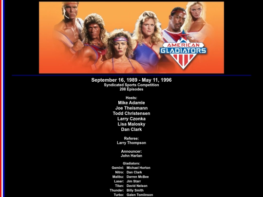 americangladiators screenshot