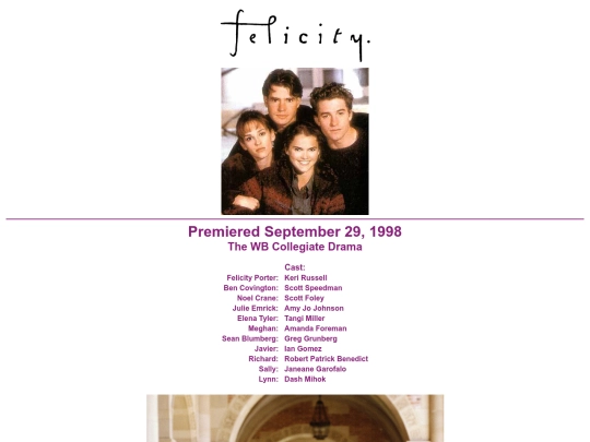felicity screenshot