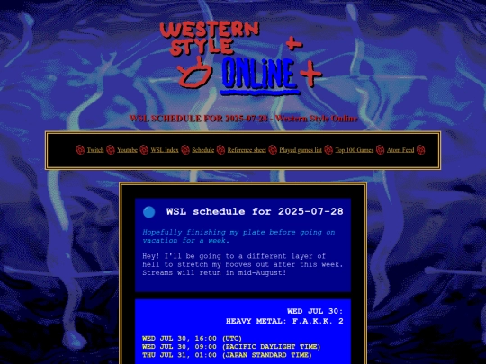 schedule/2025-07-28 screenshot