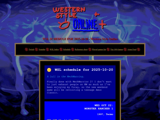 schedule/2025-10-20 screenshot