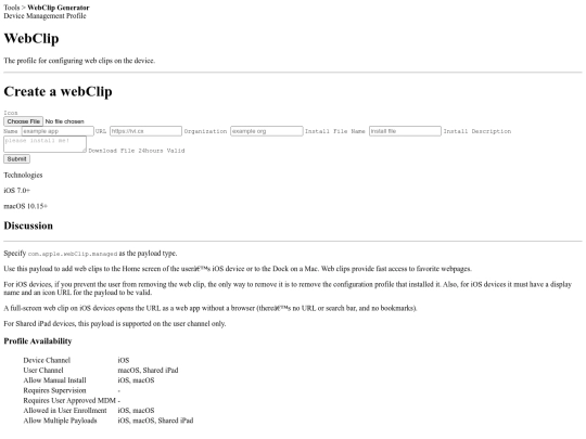webclip screenshot