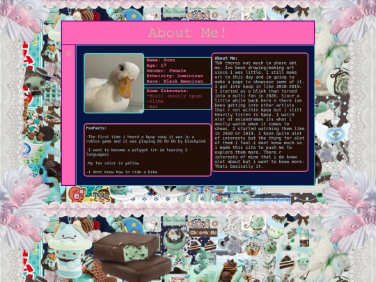 AboutMe screenshot