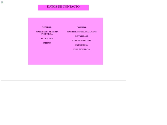 Abarrotes La ESperanza/DATOS DE CONTACTO screenshot