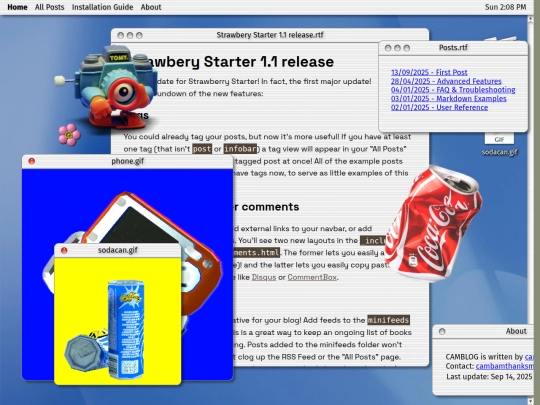minifeeds/updates/update2 screenshot