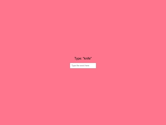 type-game screenshot
