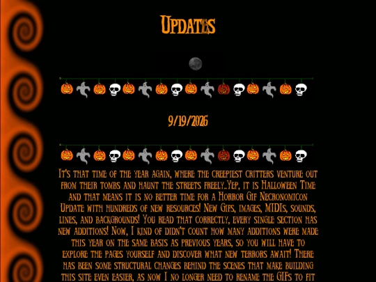updates screenshot