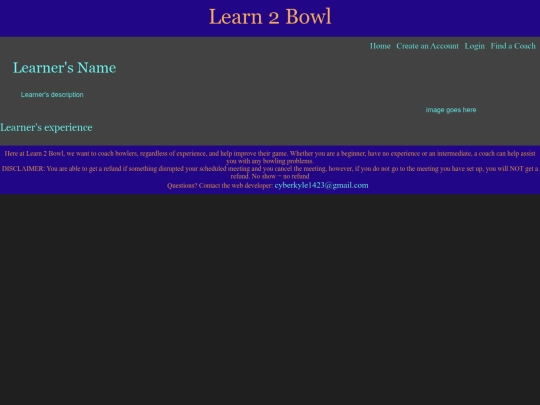 learner screenshot