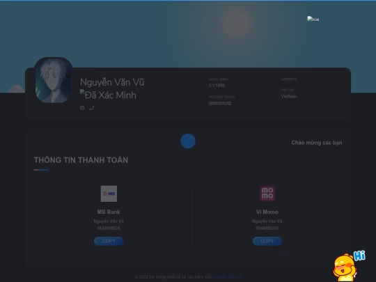thongtinthanhtoan screenshot
