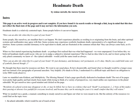 headmatedeathpage screenshot