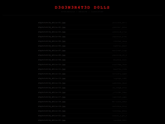 d3g3n3r4t3d_d0lls screenshot