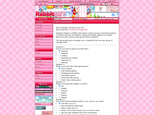 quiz/strangerkid screenshot