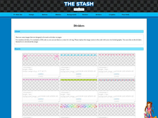 stash/dividers screenshot