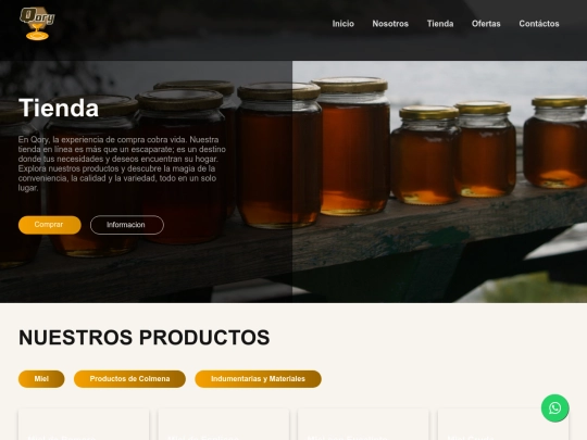 tienda screenshot