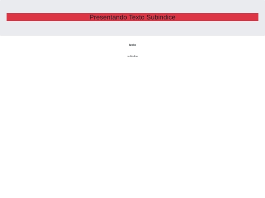 html/textoSubindice screenshot