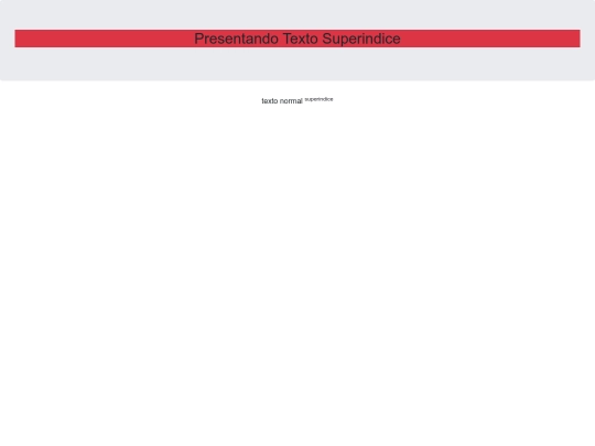 html/textoSuperIndice screenshot