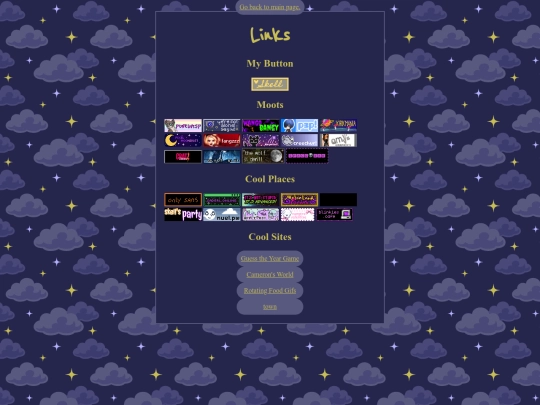 links screenshot