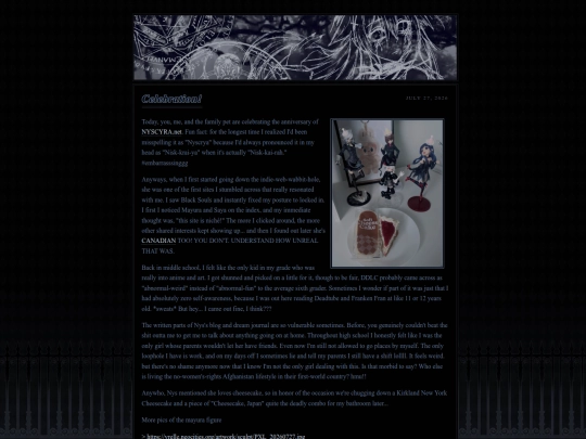 writings/Celebration screenshot