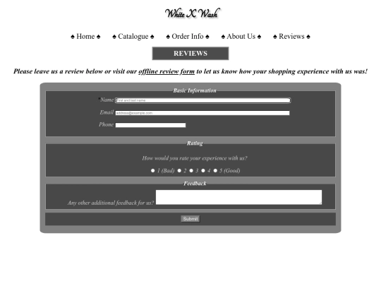 reviews screenshot