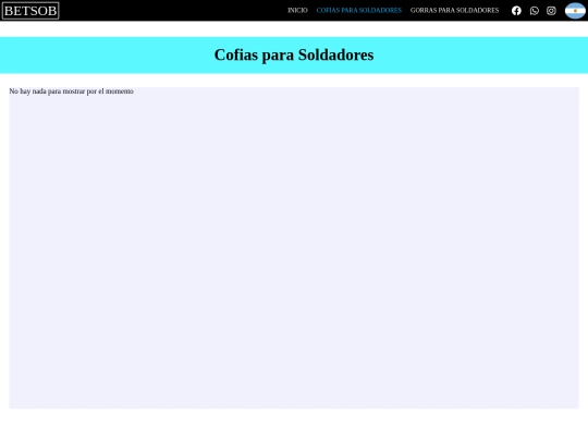 comprar/cofias screenshot