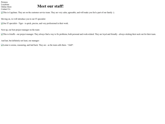 staff screenshot
