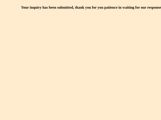 response screenshot