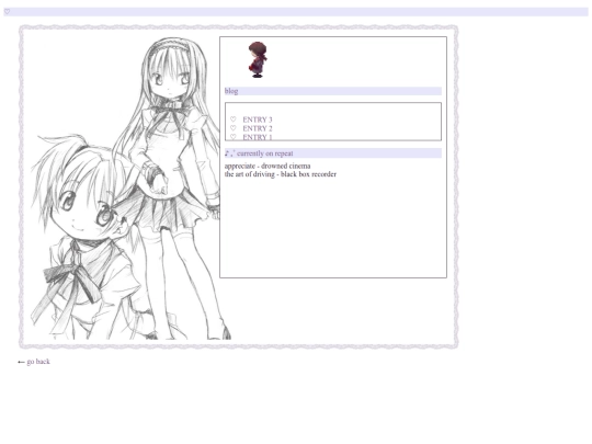 blog screenshot