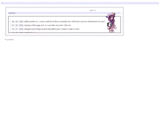 updates screenshot