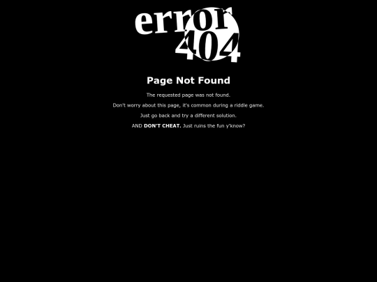 not_found screenshot