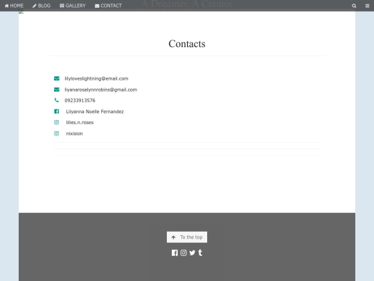 contact screenshot