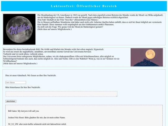 html/indexlaktose screenshot