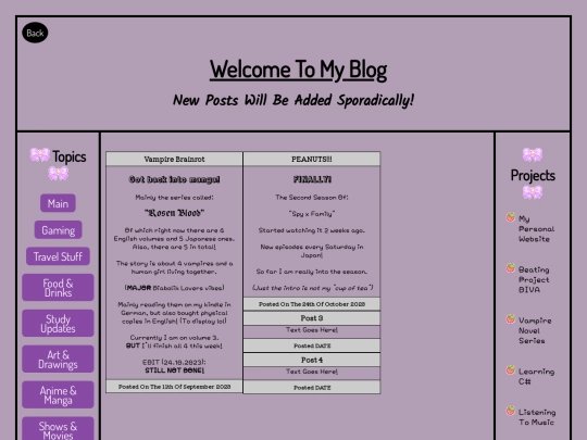Blog-AniManga screenshot