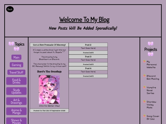 Blog-Art screenshot