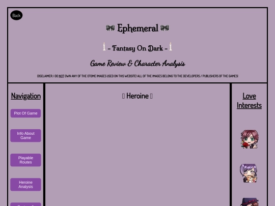 Ephemeral-Heroine screenshot