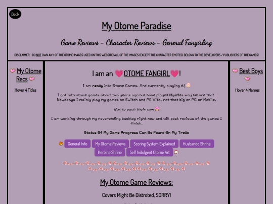 Otome-Reviews screenshot