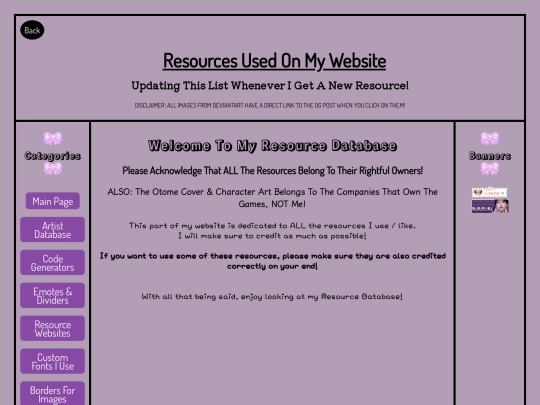 Resources screenshot