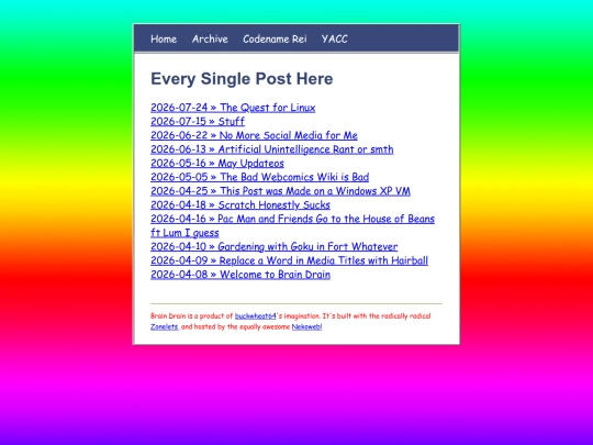 blog-archive screenshot