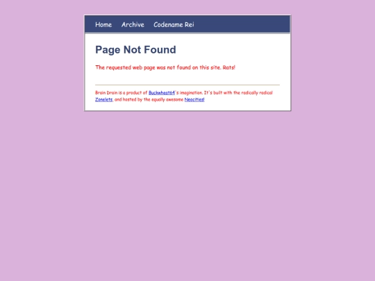 blog/not_found screenshot