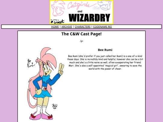 cgws-characters screenshot