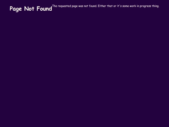 not_found screenshot
