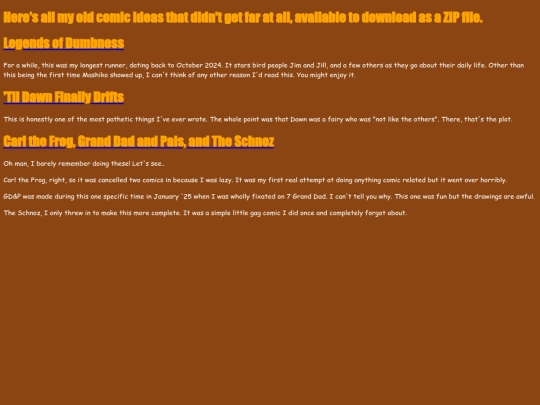 old-stuff screenshot