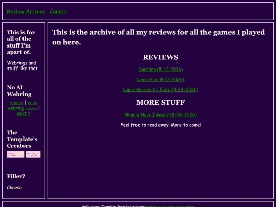 reviews screenshot
