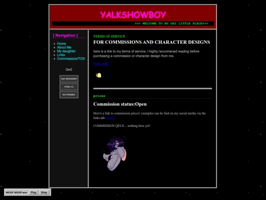 TOS screenshot