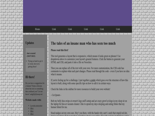 index screenshot