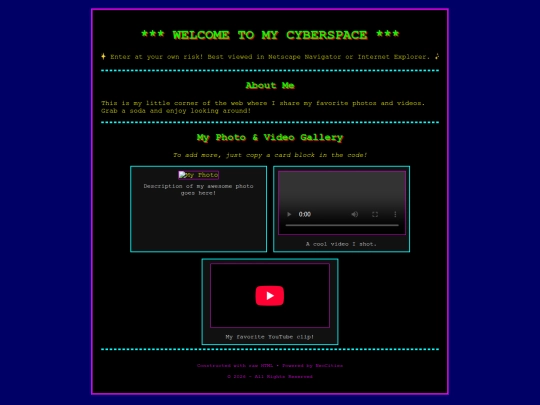 index screenshot