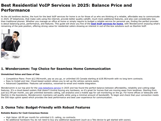 best-residential-voip-services-in-2025-balance-price-and-performance screenshot