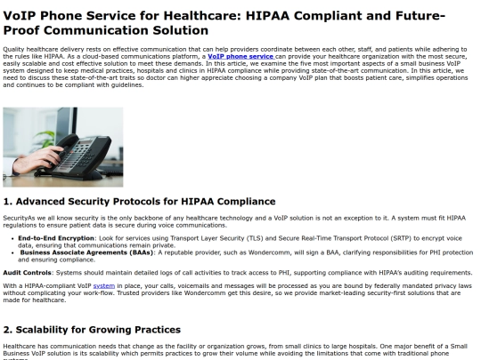 voip-phone-service-for-healthcare-hipaa-compliant-and-future-proof-communication-solution screenshot