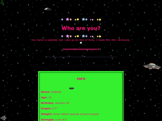 aboutme screenshot